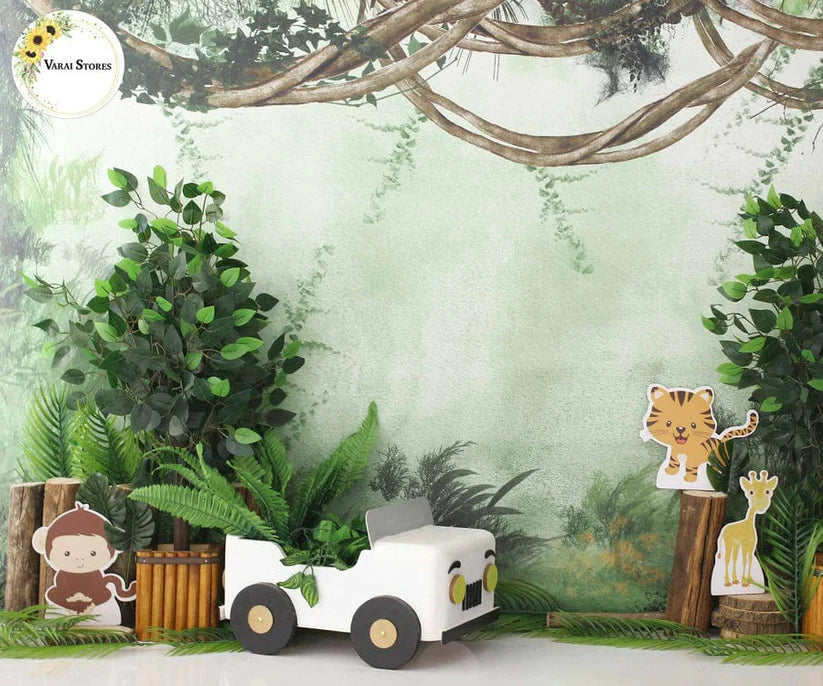 JUNGEL JEEP 5*7 BACK DROP