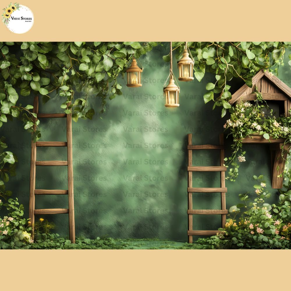 Green Land - Baby Printed Backdrops (5x7) feet