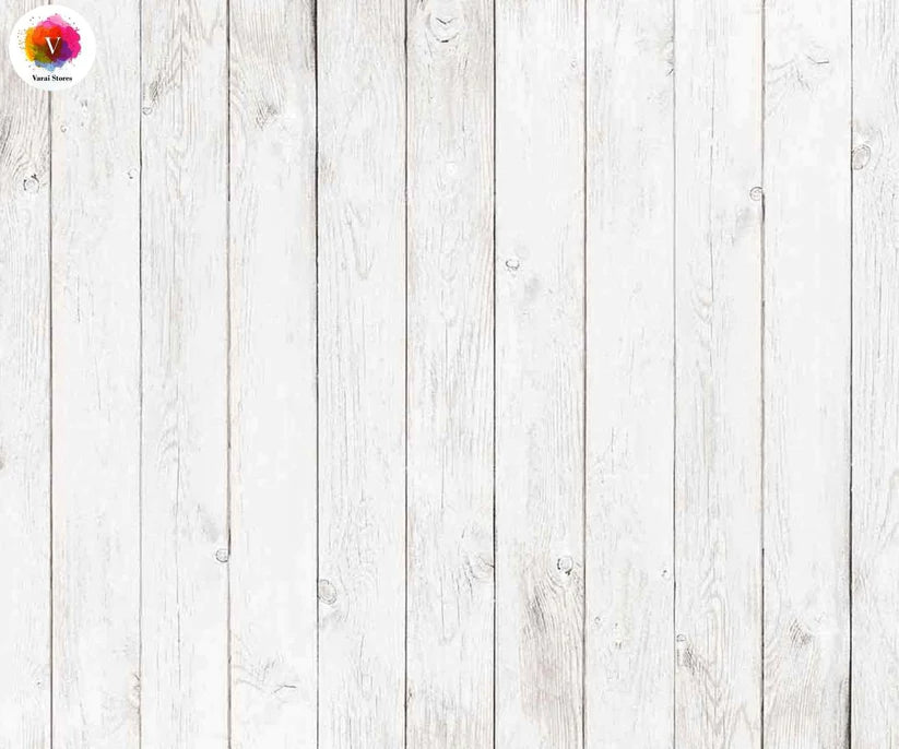 WHITE WOOD 5*7 BACK DROP
