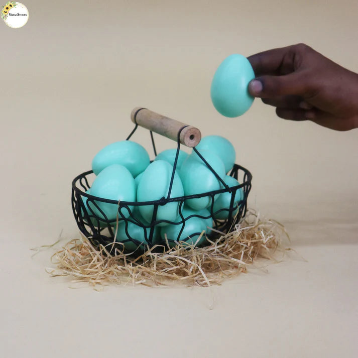EGG SET OF 2 SKY BLUE
