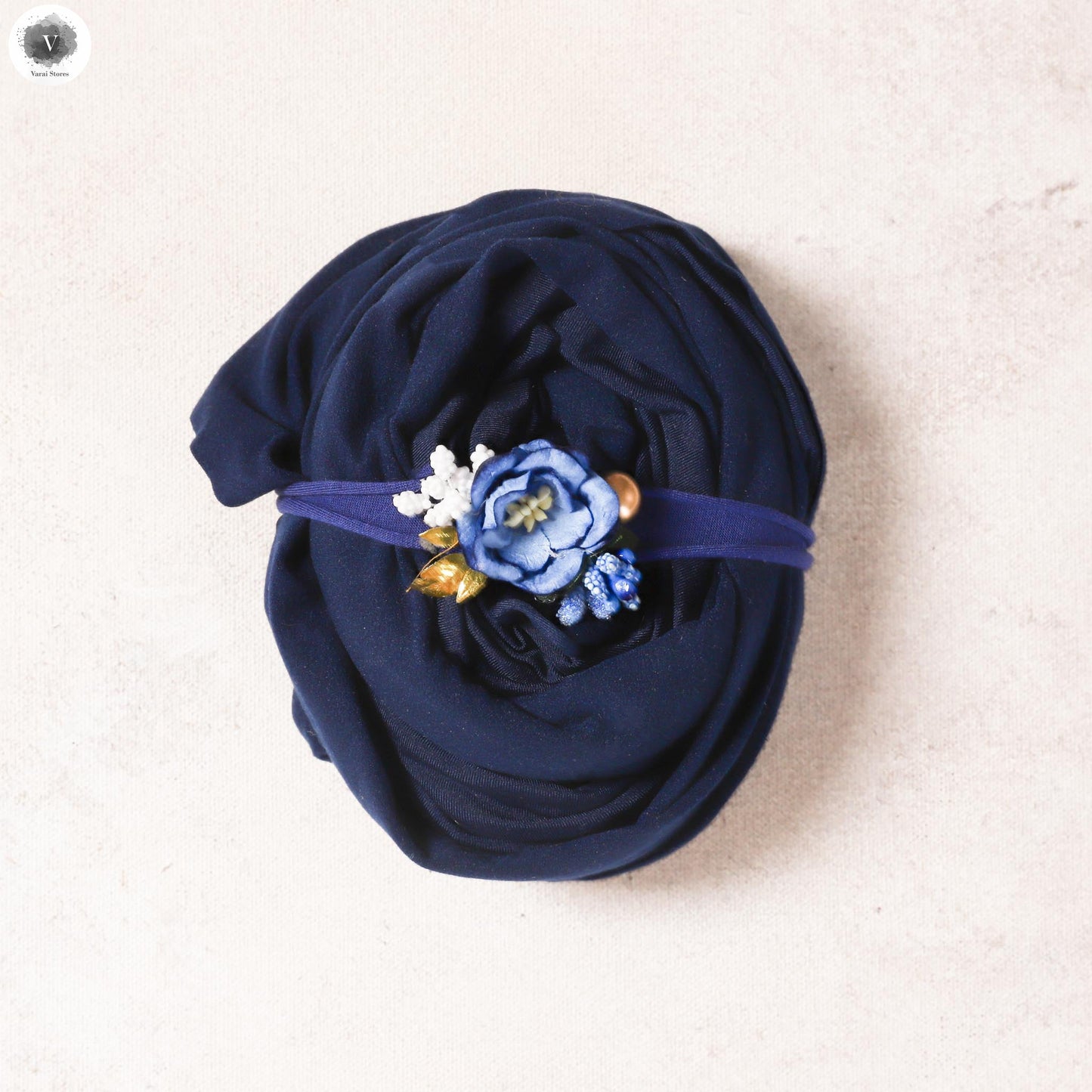 Jersy Wrap – NAVY BLUE