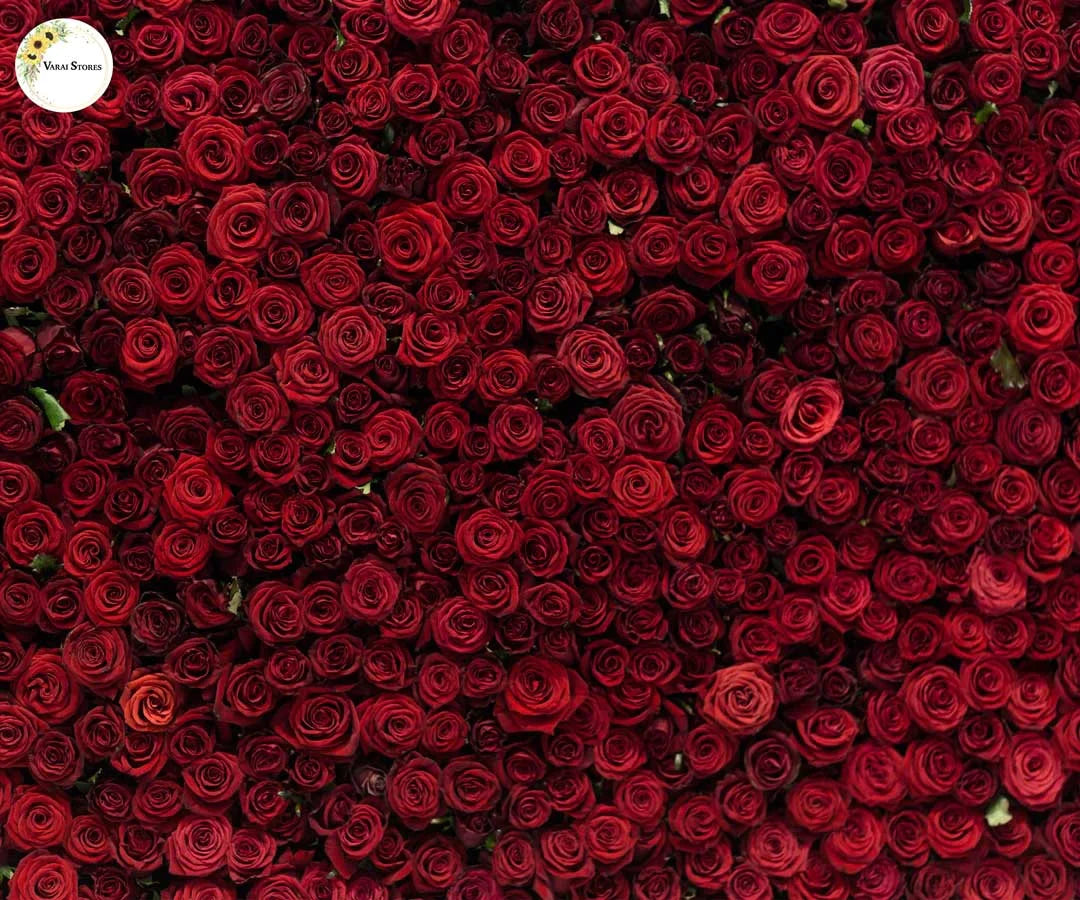 ROSES-5x7 Feet Fabric Printed Backdrop