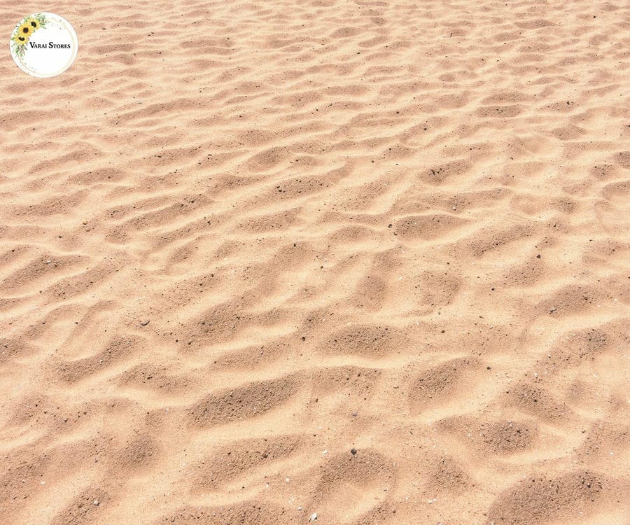 SAND 5X7 FEET FABRIC PRINTED BACKDROP