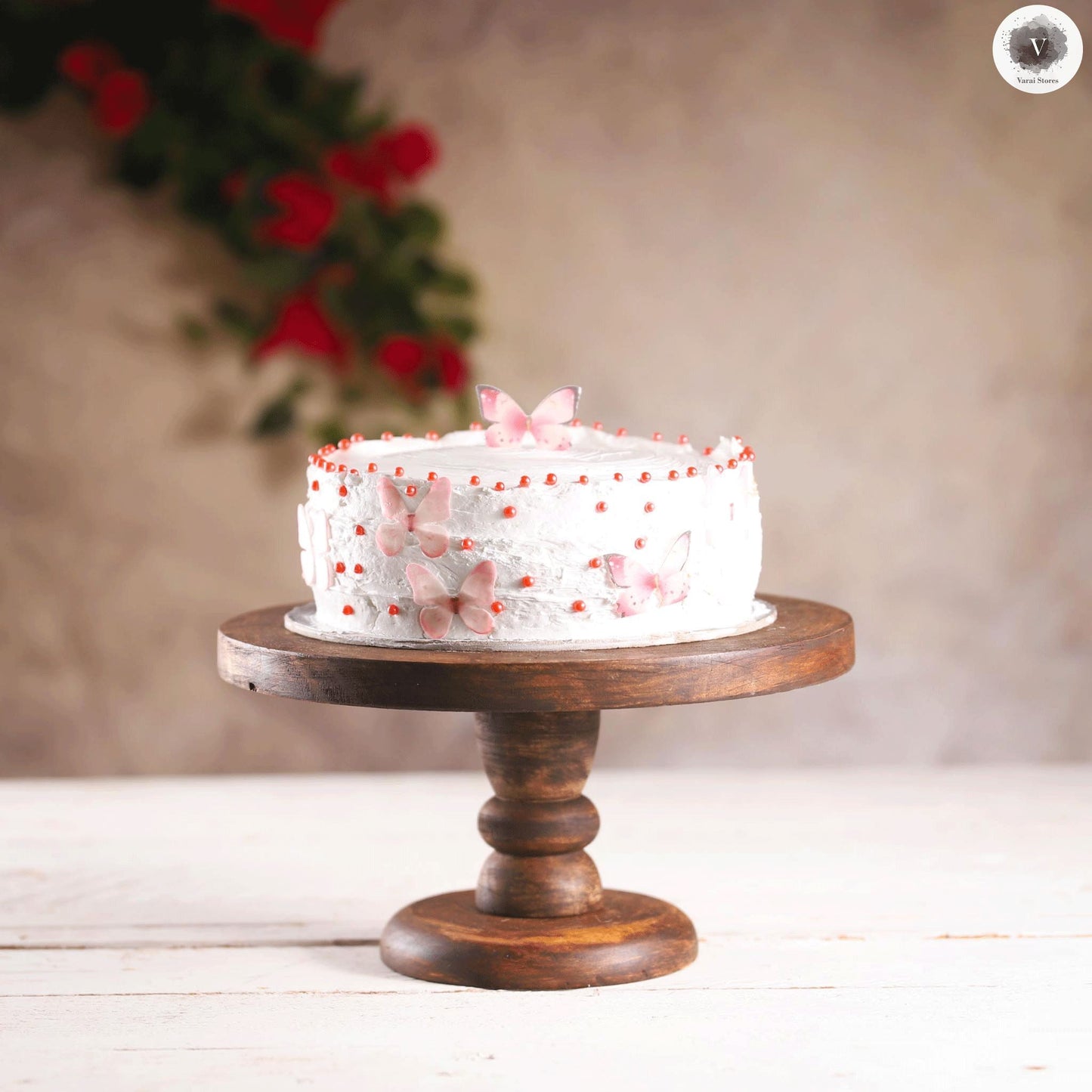 cake stand Rustic