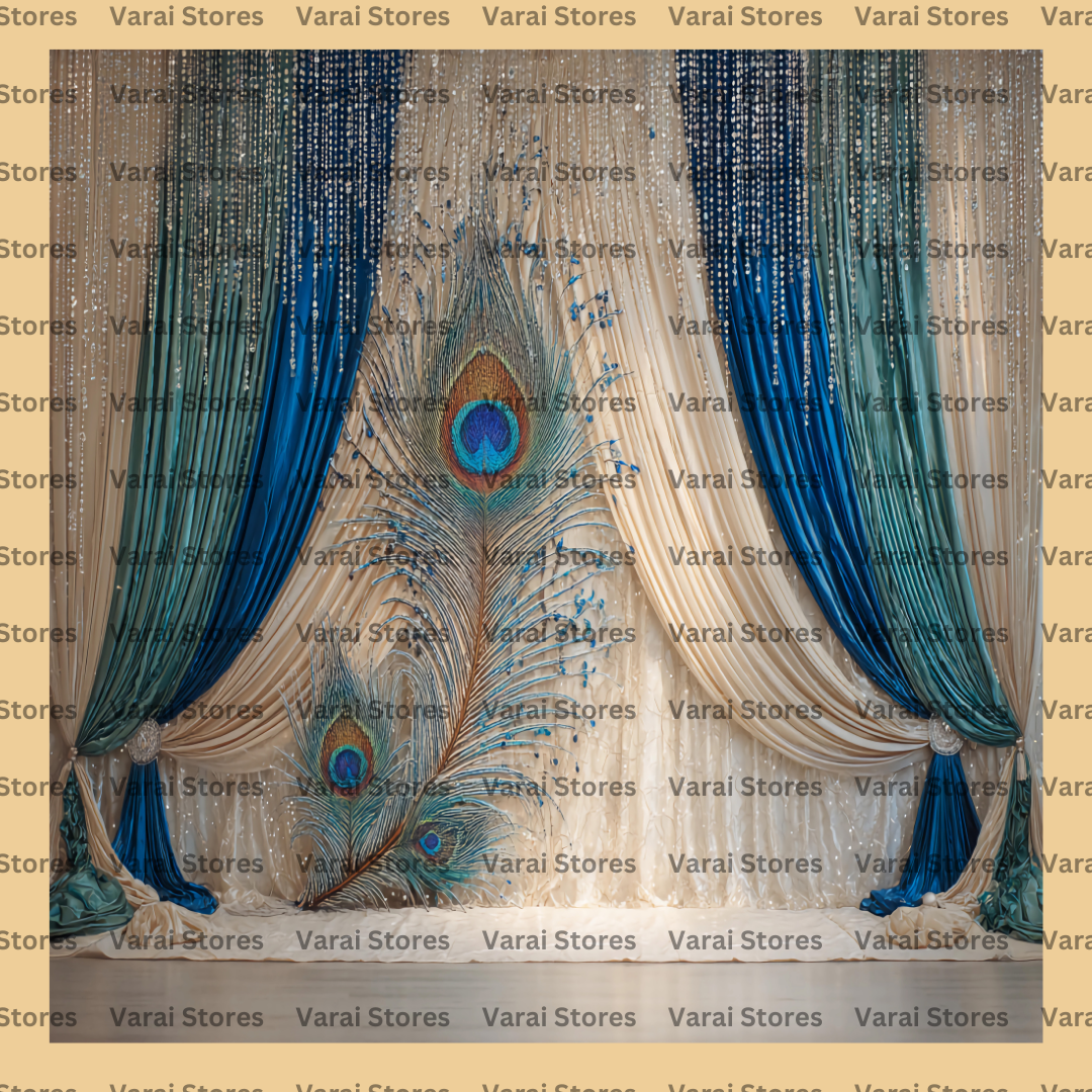 Sri Krishna - Printed Backdrop