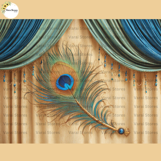 Hare Krishna - Baby Printed Backdrop