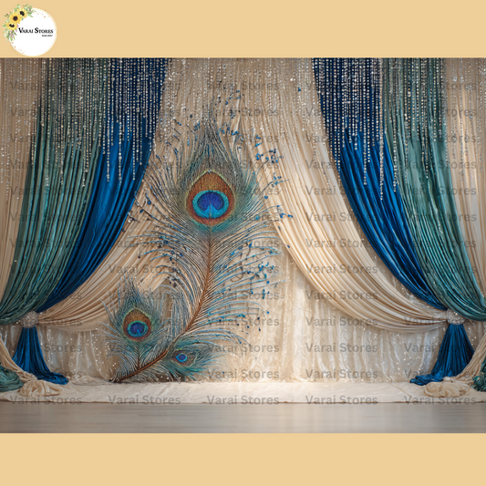 Sri Krishna   -  Baby Printed Backdrops  (5x7) feet