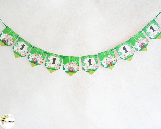 JUNGLE GREEN BUNTING