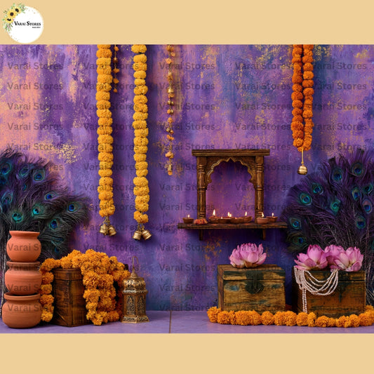Krishna  4  -   Baby Printed Backdrops  (5x7) feet
