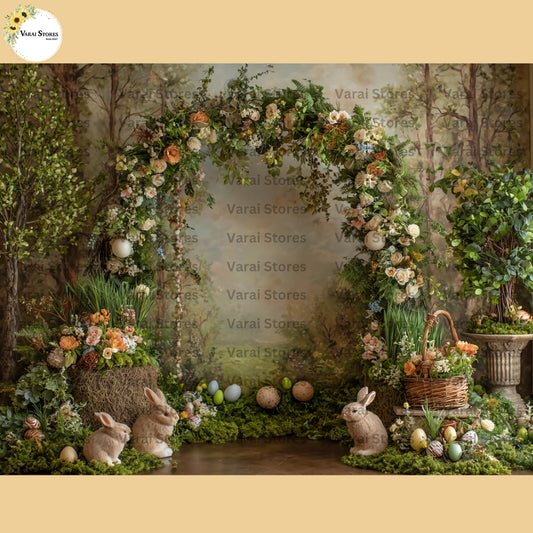 Enchanted Spring Forest -   Baby Printed Backdrops  (5x7) feet