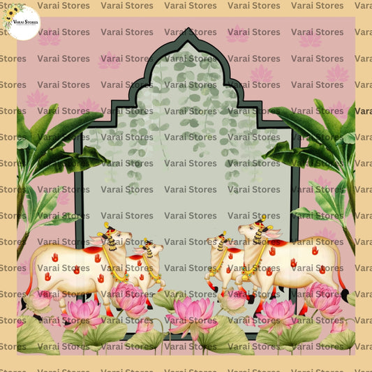 Pichwai Decor (Type 1)  - 8x8 feet