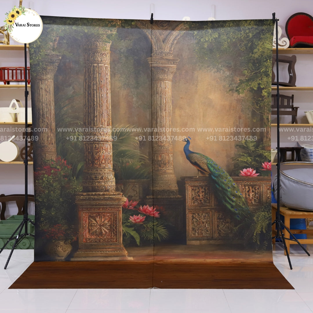 Arjuna Palace - Printed Lifestyle Backdrop - 8x12 feet