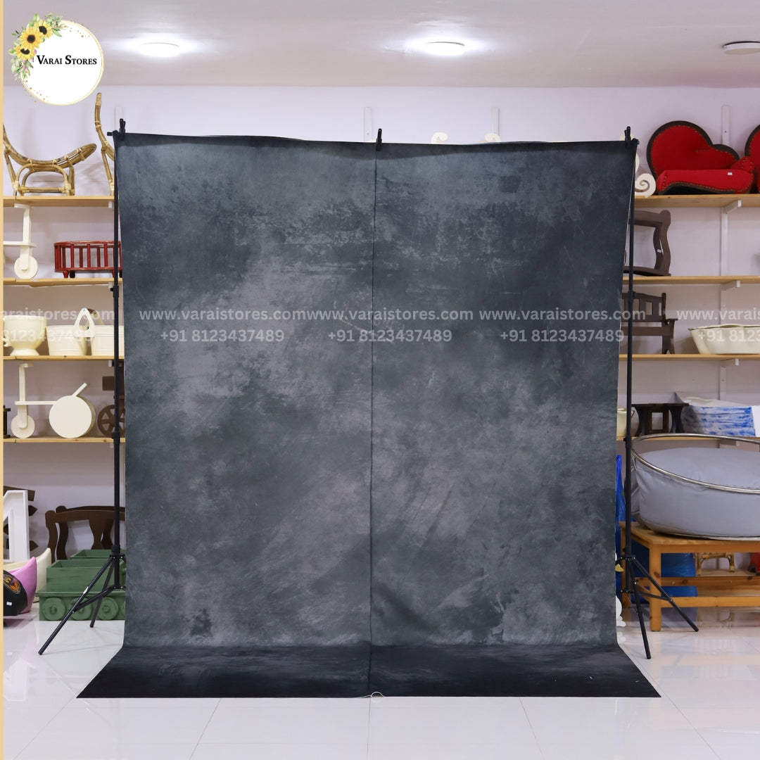 Black Clouds- Printed Maternity Backdrop - 8x12 feet