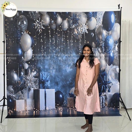 Birthday Backdrop   - Printed Backdrop