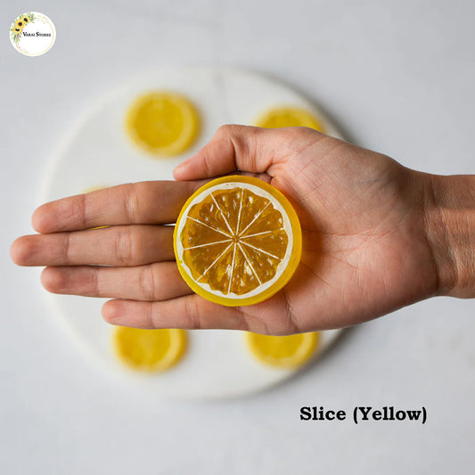 FRUIT SLICE YELLOW