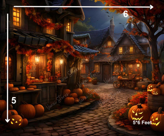 HALLOWEN NIGHT 5*7 BACK DROP