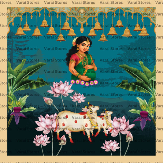 Traditional Seemantham    - 8x8 feet