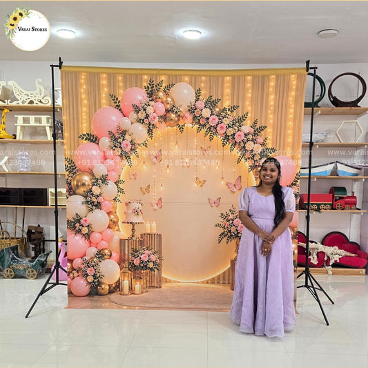 Birthday Backdrop  3  - Printed Backdrop