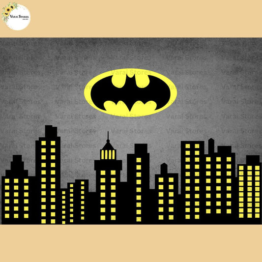 Batman -   Baby Printed Backdrops  (5x7) feet