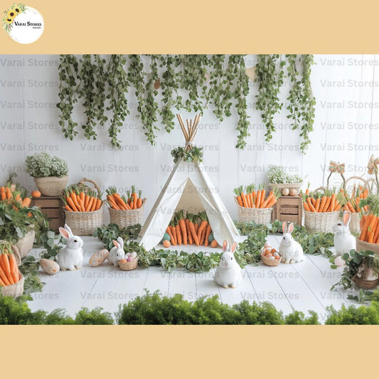 Greenery Wall - Baby Printed Backdrop