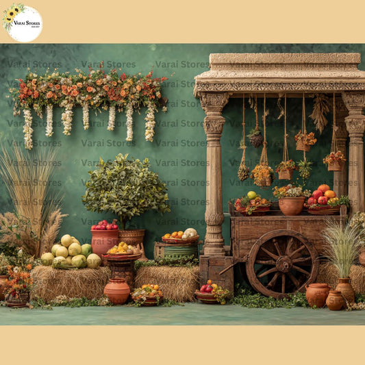 Pongal (Type 3)   -   Baby Printed Backdrops  (5x7) feet
