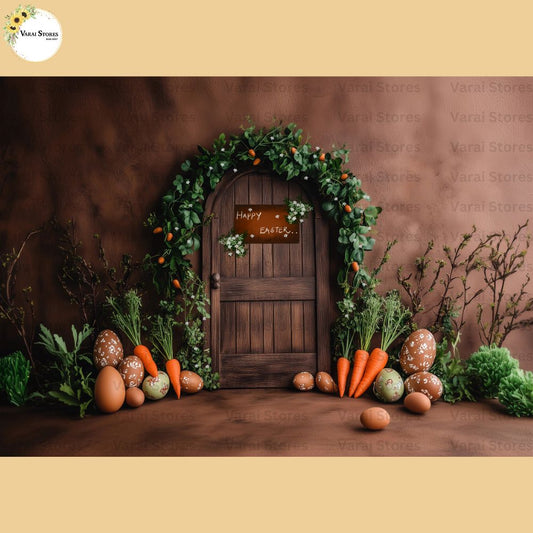 Carrot House  -  Baby Printed Backdrops  (5x7) feet