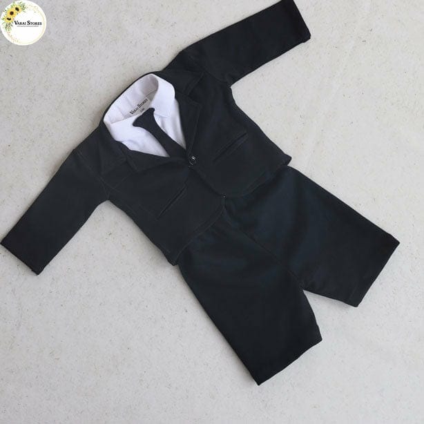 BOSS BABY BLACK OUTFIT (9M -12M)