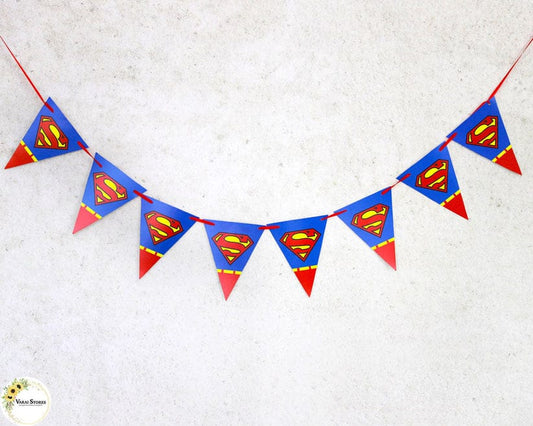 SUPER MAN BUNTING