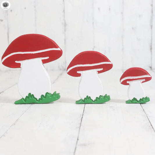 MUSHROOMS SET OF 3