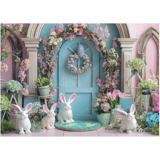 PASTEL BUNNY 5*7 BACK DROP