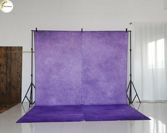 TEXTURED LIGHT PURPLE PRINTED MATERNITY BACKDROP -FABRIC 8X12