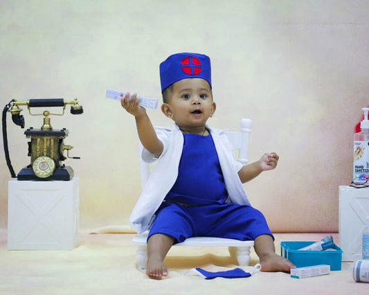 Doctor Outfit Blue (9-12 Months)