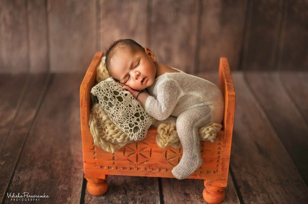 Baby Bed Type-4 (Orange)