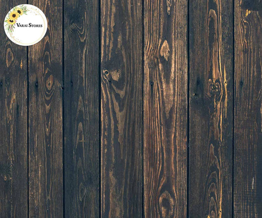 DARK WOOD-5x7 Feet Fabric Printed Backdrop