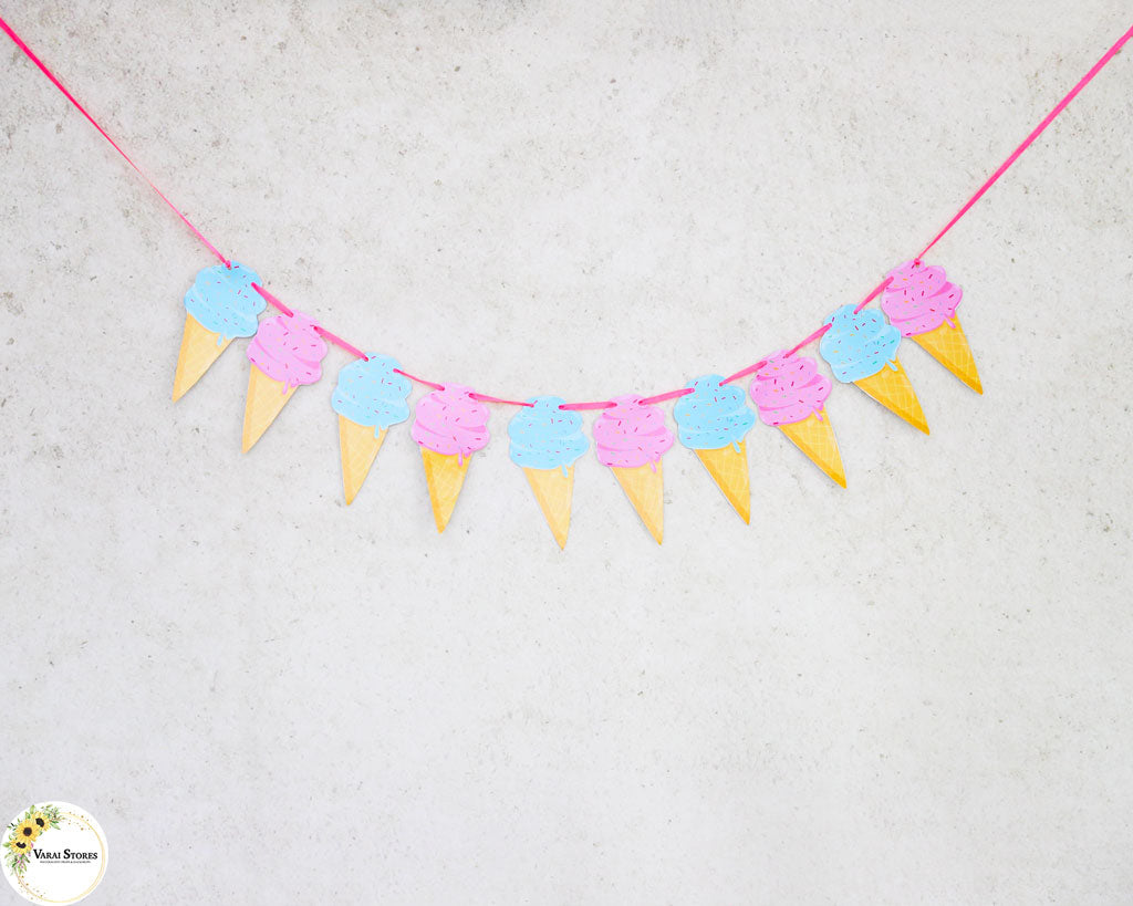 Ice-cream Bunting – Varairentalshyd