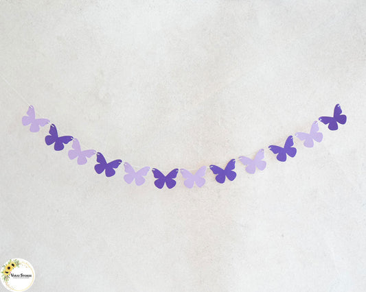 Butterfly Purple with Light Purple Bunting