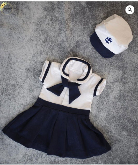 Sailor Outfit Girl (9-12 Months)