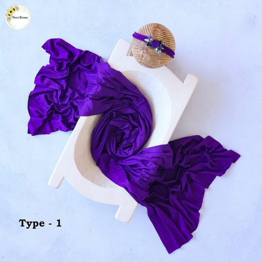 JERSEY WRAP WITH HEADBAND SET TYPE-1