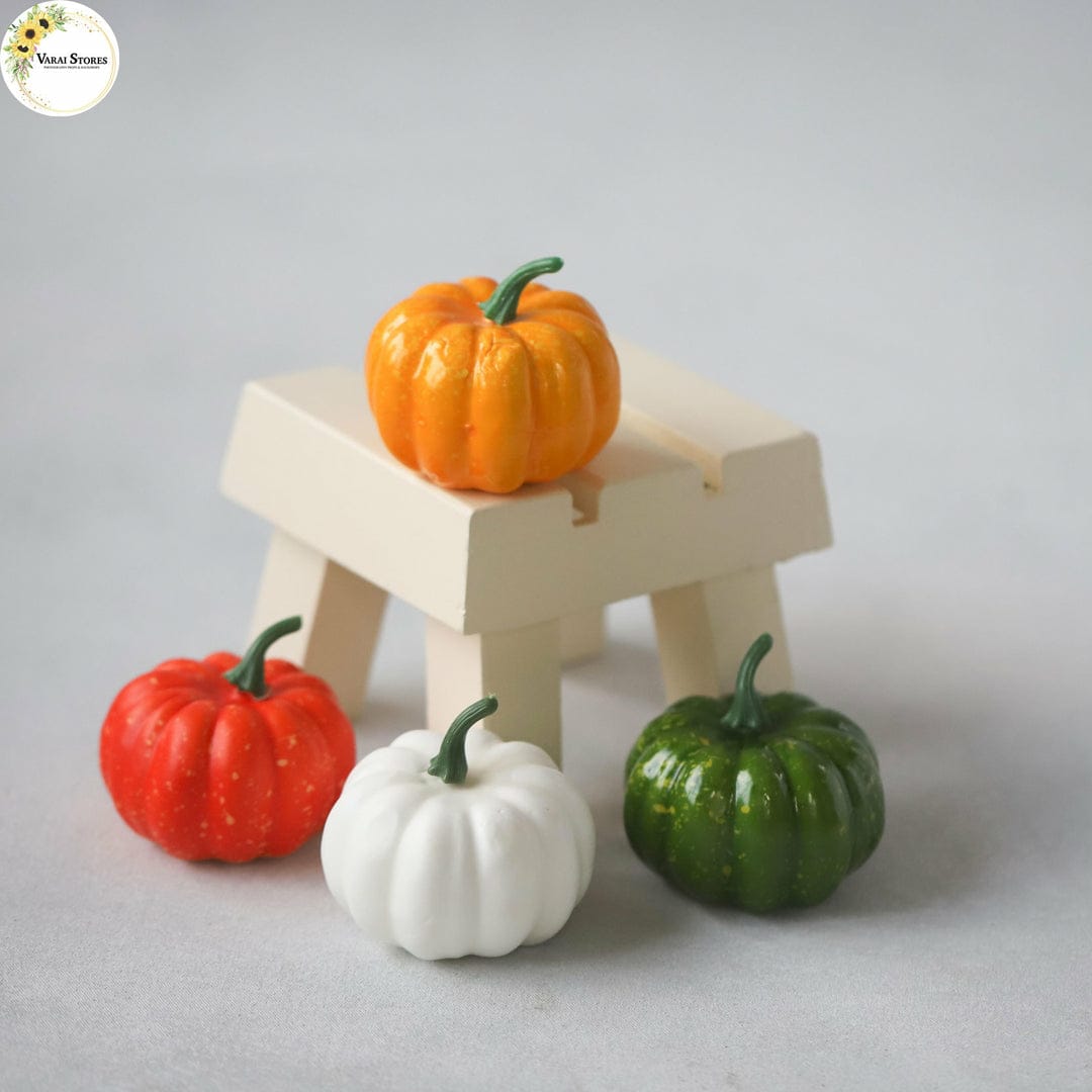 MINI PUMPKINS SET OF 4 PC