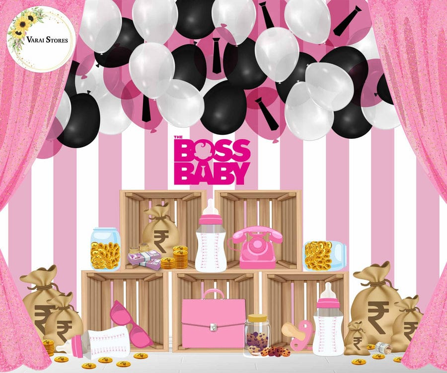 BOSS BABYB 5X7  FEET FABRIC PRINTED BACKDROP