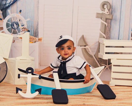 Sailor Outfit Girl (9-12 Months)