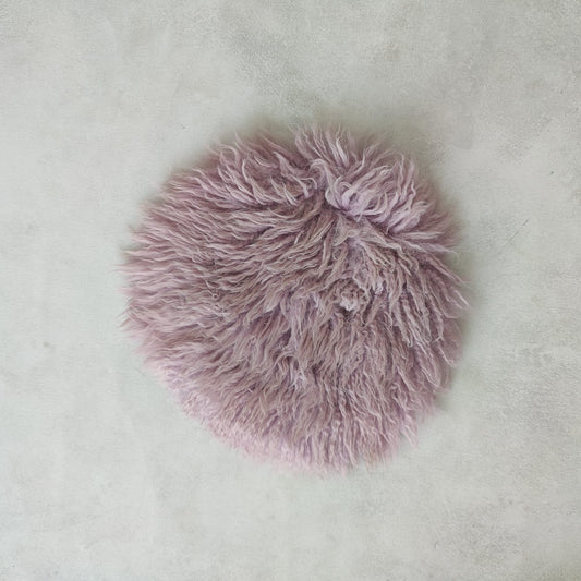 ROUND FUR VIOLET